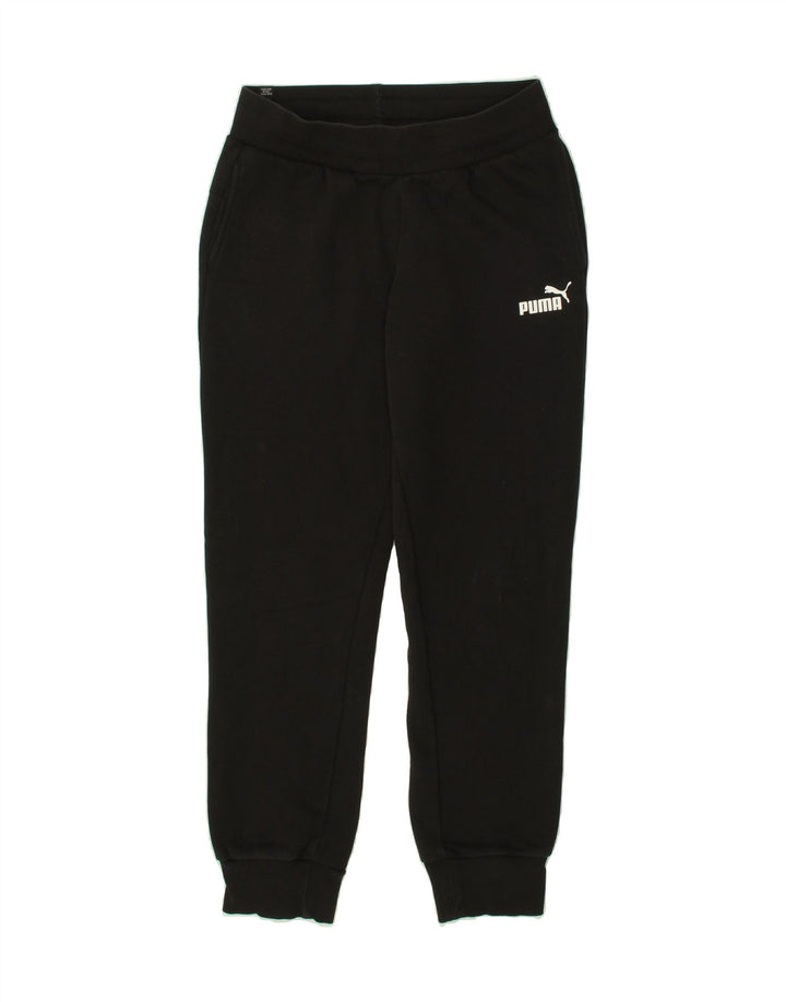 PUMA Mens Tracksuit Trousers Joggers Small Black Cotton Vintage Puma and Second-Hand Puma from Messina Hembry 