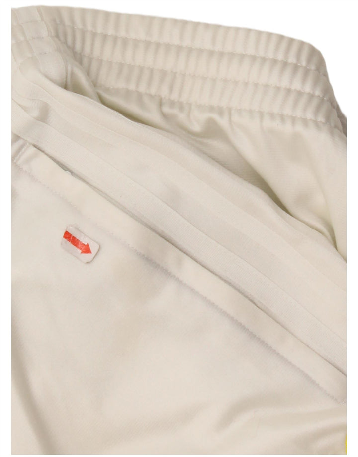 ADIDAS Pantalon de survêtement homme blanc moyen polyester