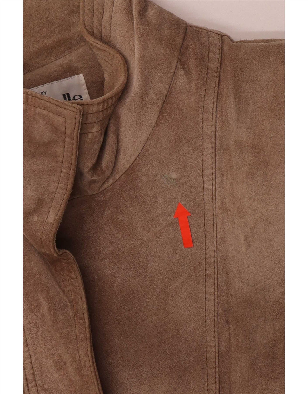 Bagatelle Manteau en daim pour femme US 10 Grand cuir marron