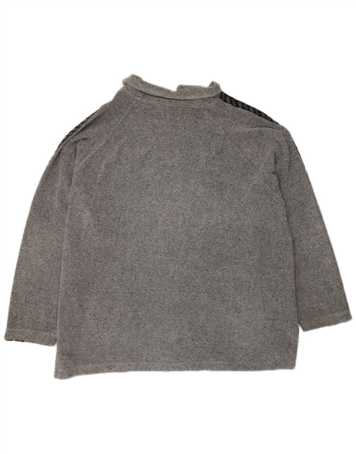 Asics Veste de Survêtement Graphique Homme XL Gris Coton