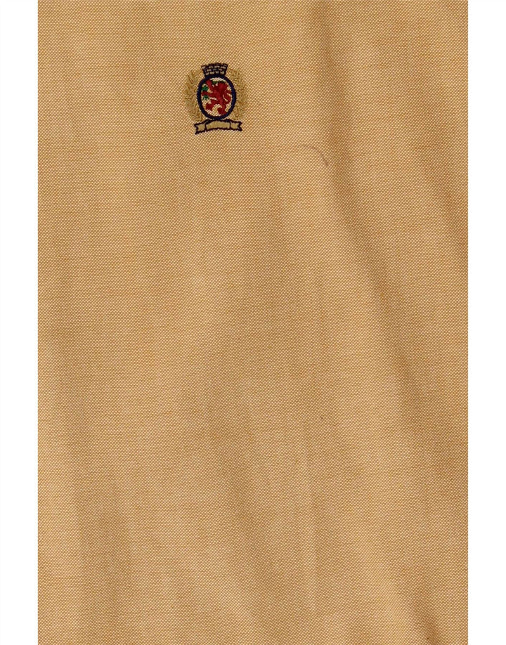 Tommy Hilfiger Chemise Homme Large Jaune Coton