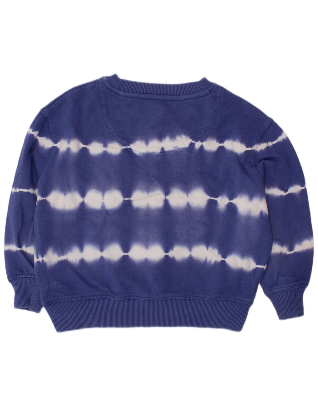 BODEN Sweat-shirt fille 4-5 ans en coton bleu tie-dye