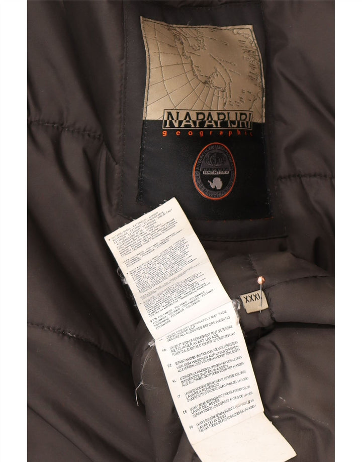 NAPAPIJRI Manteau matelassé pour homme UK 46 3XL Noir Polyester