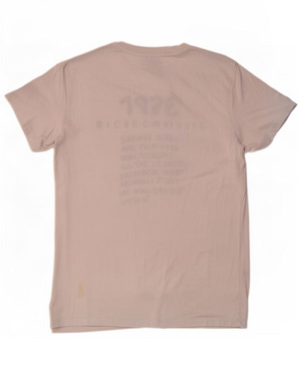 Diesel T-Shirt Graphique Homme Top XL Coton Blanc