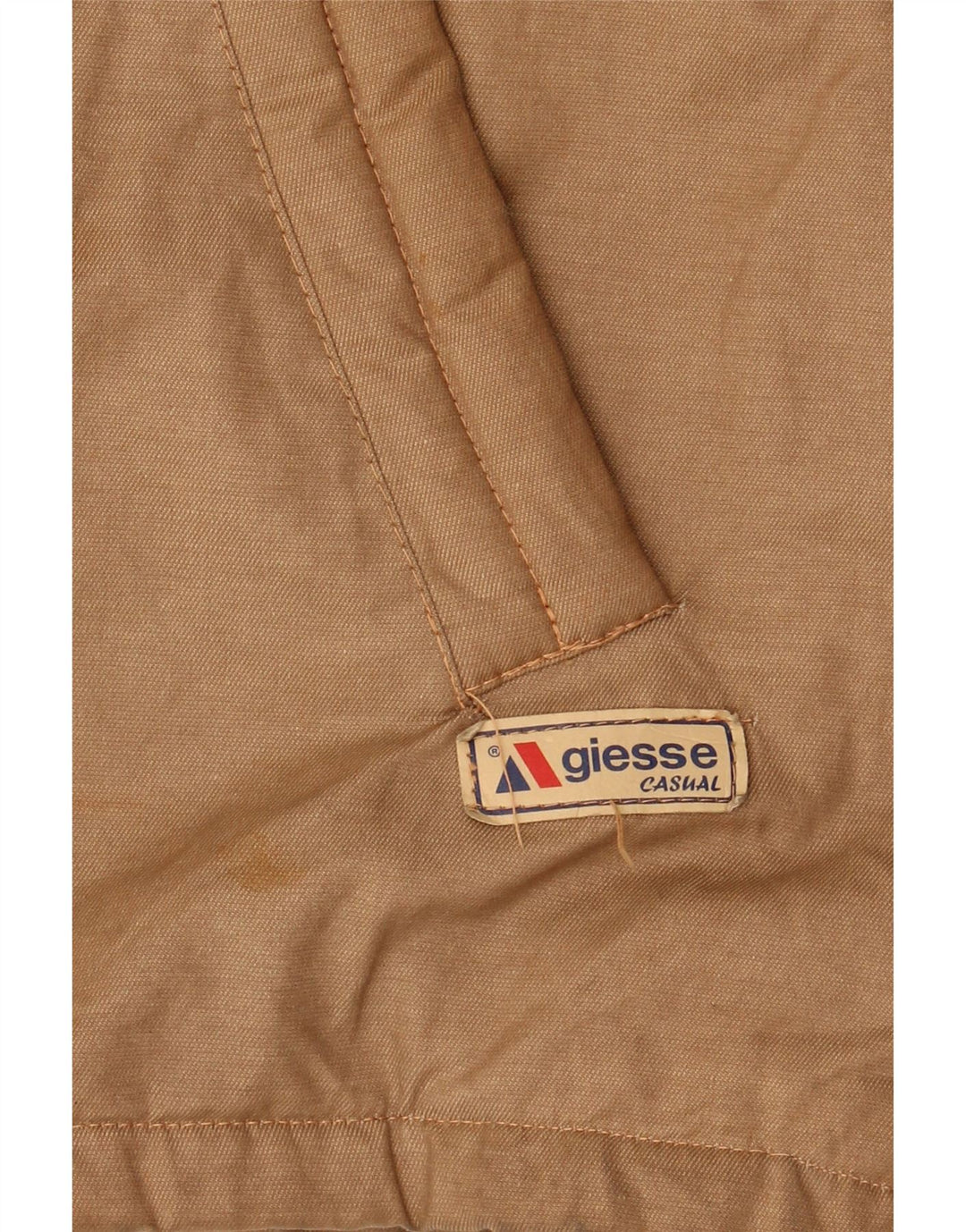 VINTAGE Mens Padded Jacket UK 40 Large Brown Vintage Vintage and Second-Hand Vintage from Messina Hembry 
