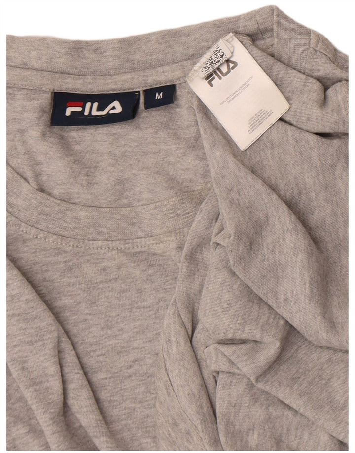 Fila T-Shirt Graphique Homme Gris Moyen
