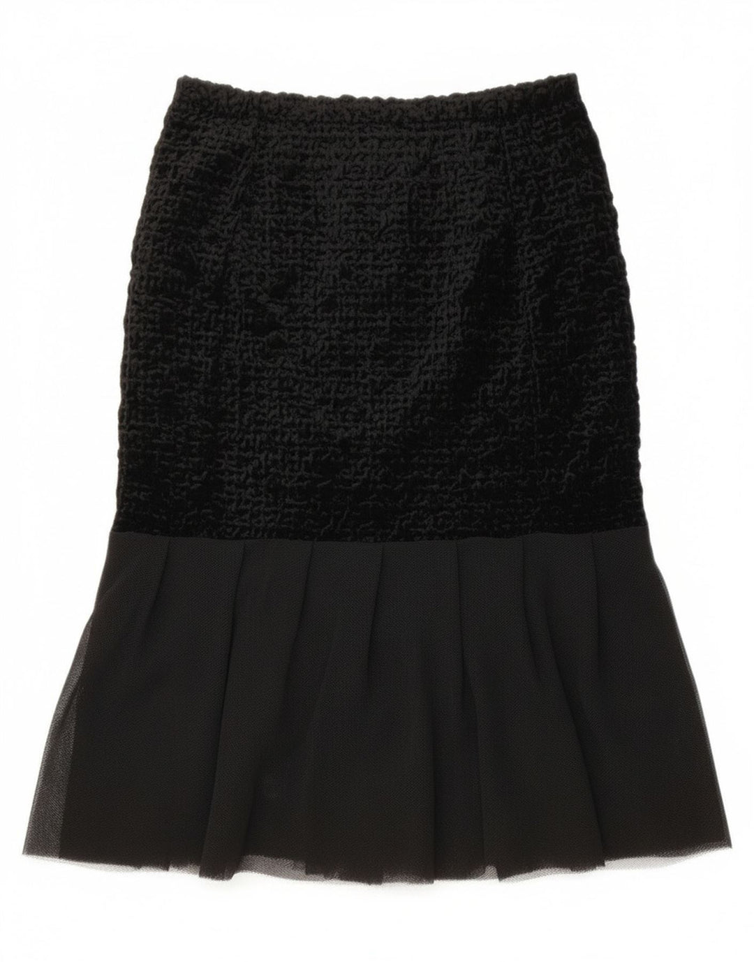 jupe tulipe femme vintage W28 Noir Moyen