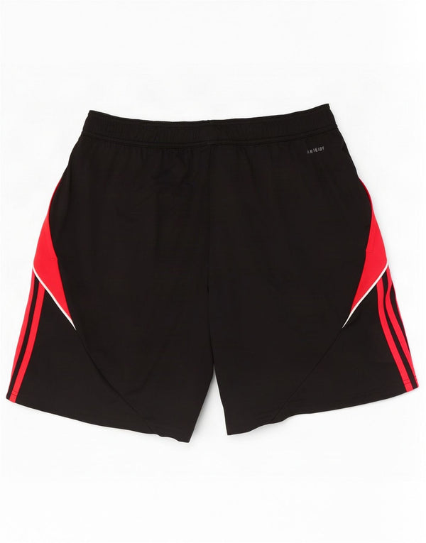 Adidas Short de sport Aeroready Regular Fit XL pour homme Noir Colorblock