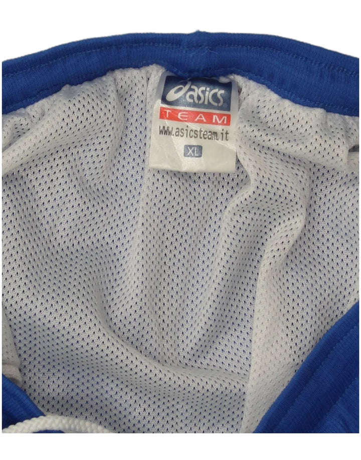 ASICS Short de sport pour femme UK 18 XL Bleu Polyester