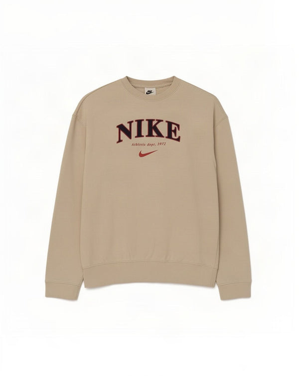 Nike Sweat-shirt graphique pour fille 12-13 ans en coton gris Taille L