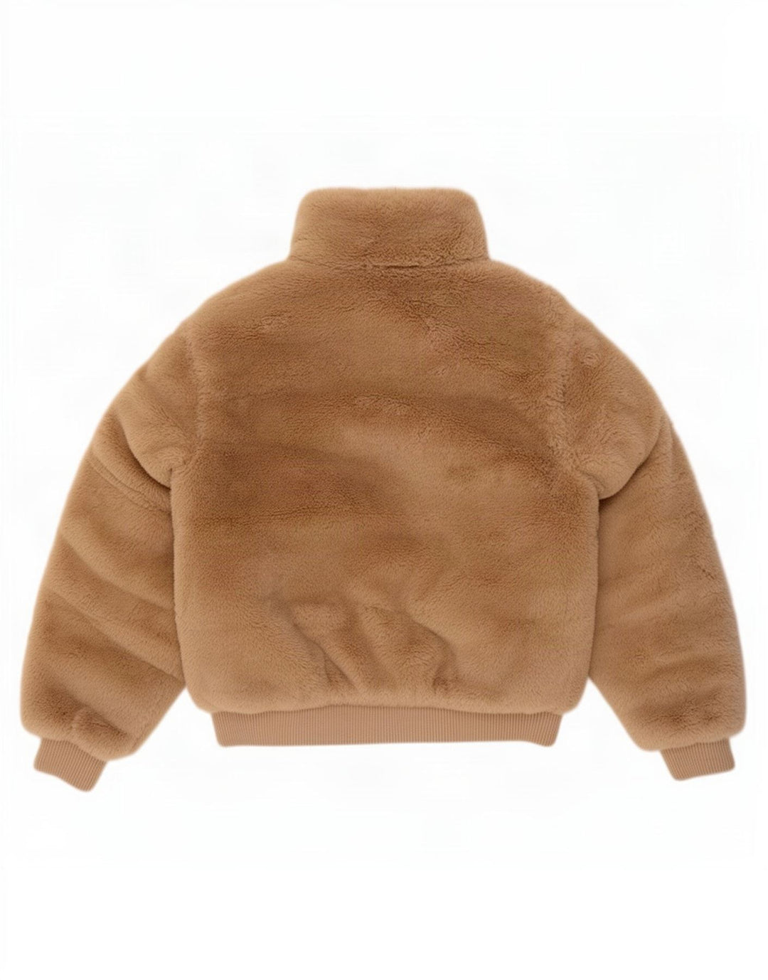 Veste Bomber Teddy Bear Fille Zara 9-10 Ans Beige Polyester