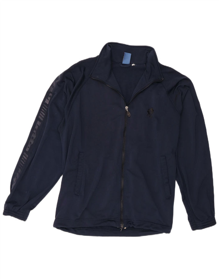 Lotto Veste de survêtement graphique pour homme Taille L Bleu marine