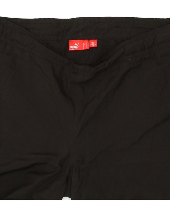 PUMA Womens Tracksuit Trousers UK 12 Medium Black Polyester Vintage Puma and Second-Hand Puma from Messina Hembry 