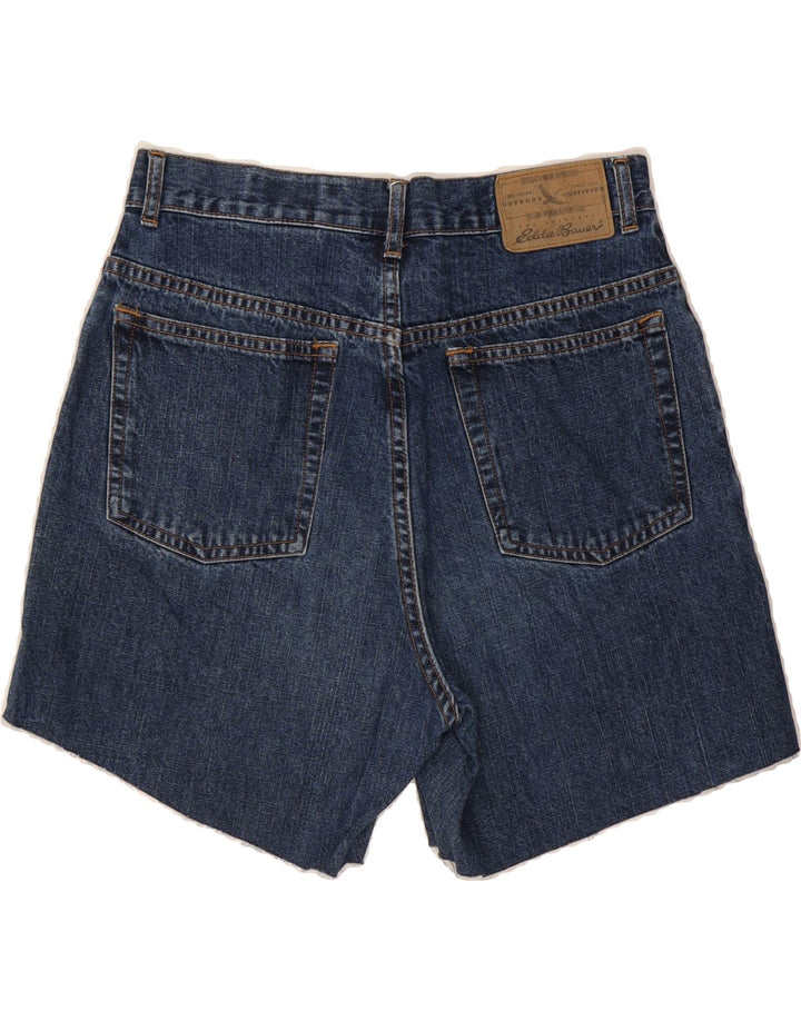 EDDIE BAUER Womens Denim Shorts US 8 Medium W27 Blue Cotton Vintage Eddie Bauer and Second-Hand Eddie Bauer from Messina Hembry 