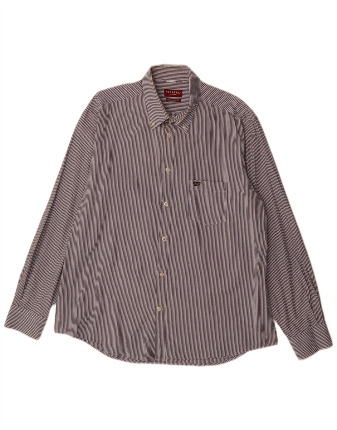 Carrera Chemise Regular Fit XL en coton à fines rayures pour homme