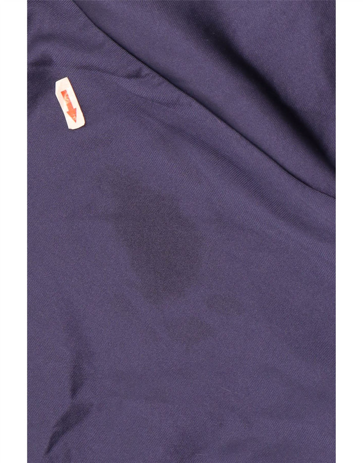 Asics Veste de Survêtement Graphique Femme IT 44 Bleu Marine Moyen Polyamide