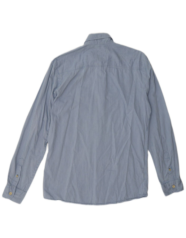 Jack & Jones Chemise Homme Bleu Moyen Rayure Fine