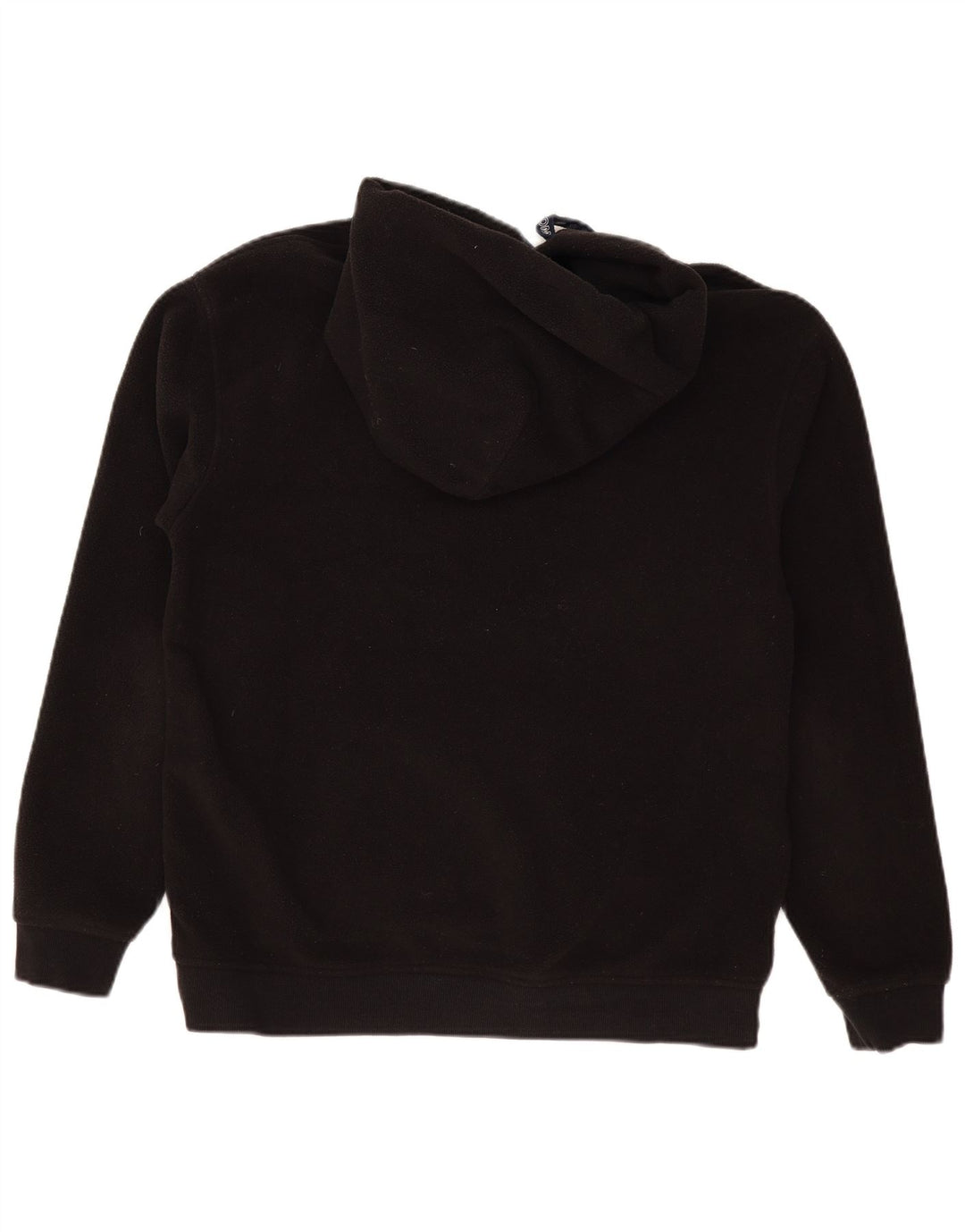 TOMMY HILFIGER Pull Polaire à Capuche Homme Noir Moyen Polyester