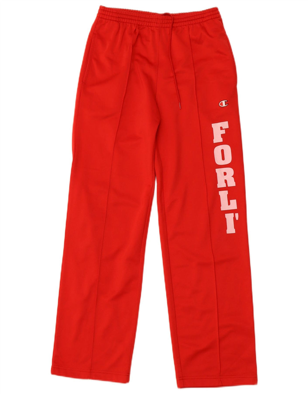 CHAMPION Pantalon de survêtement graphique garçon 11-12 ans rouge polyester