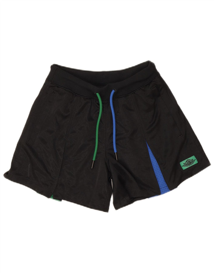 Jordan Short de sport pour femme UK 4 XS Noir Polyester
