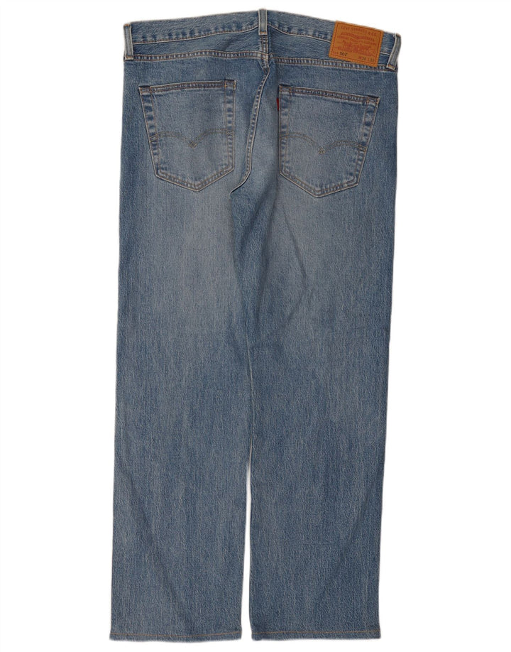 Levi's Jean Droit 501 Homme Bleu W36 L32 Coton