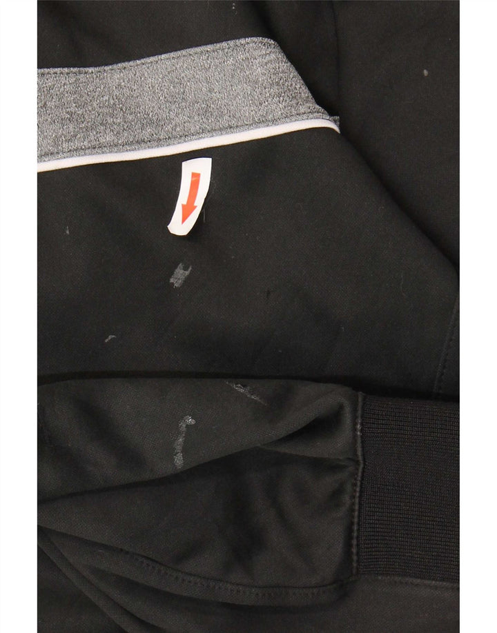 Champion Veste de survêtement pour homme XL Noir Colourblock Polyester