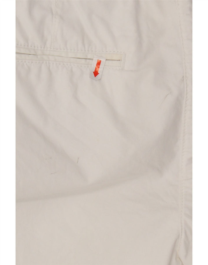 TOMMY HILFIGER Womens Chino Shorts US 6 Medium W28  White Cotton