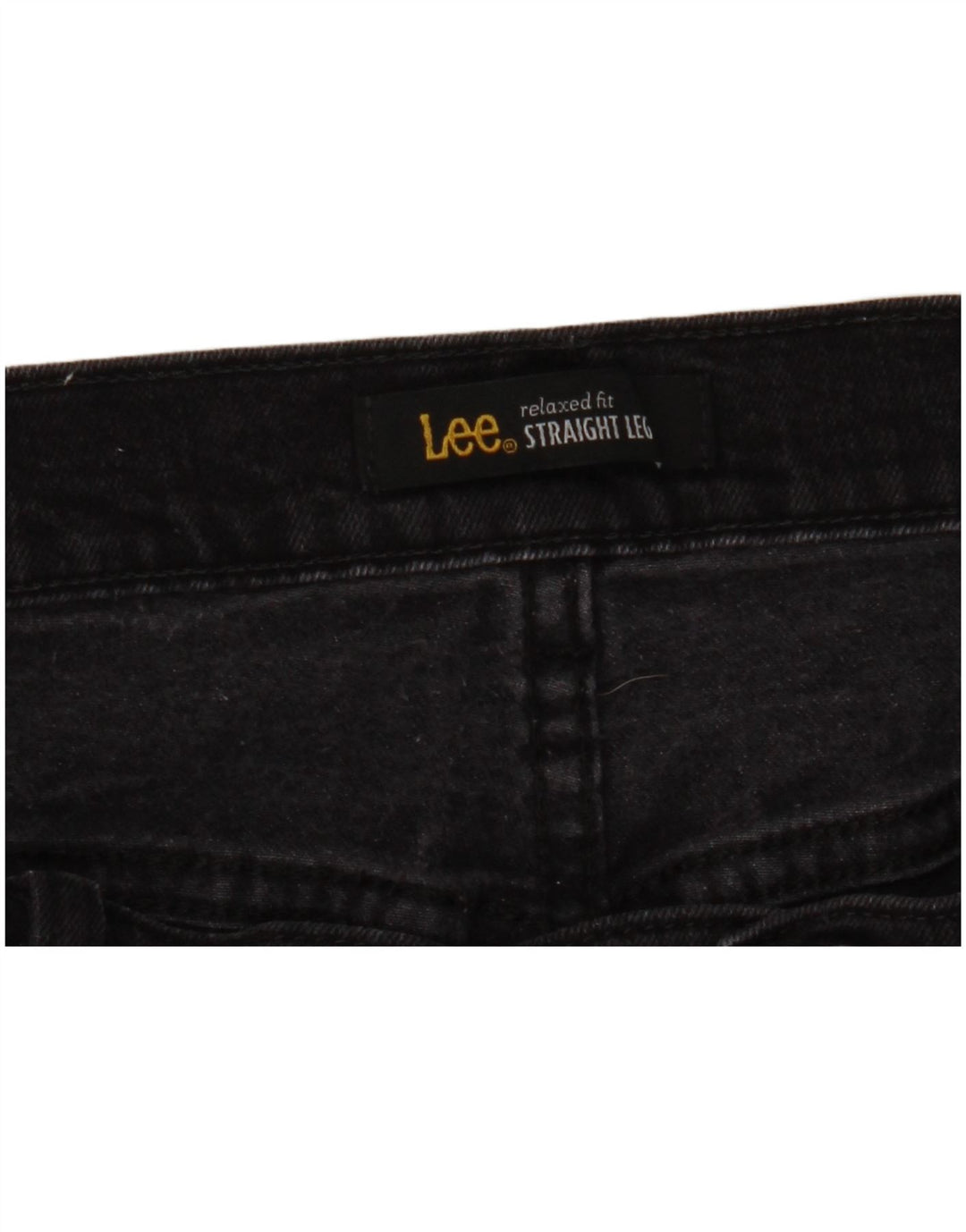 LEE Short en jean coupe décontractée pour femme W34 Large Noir