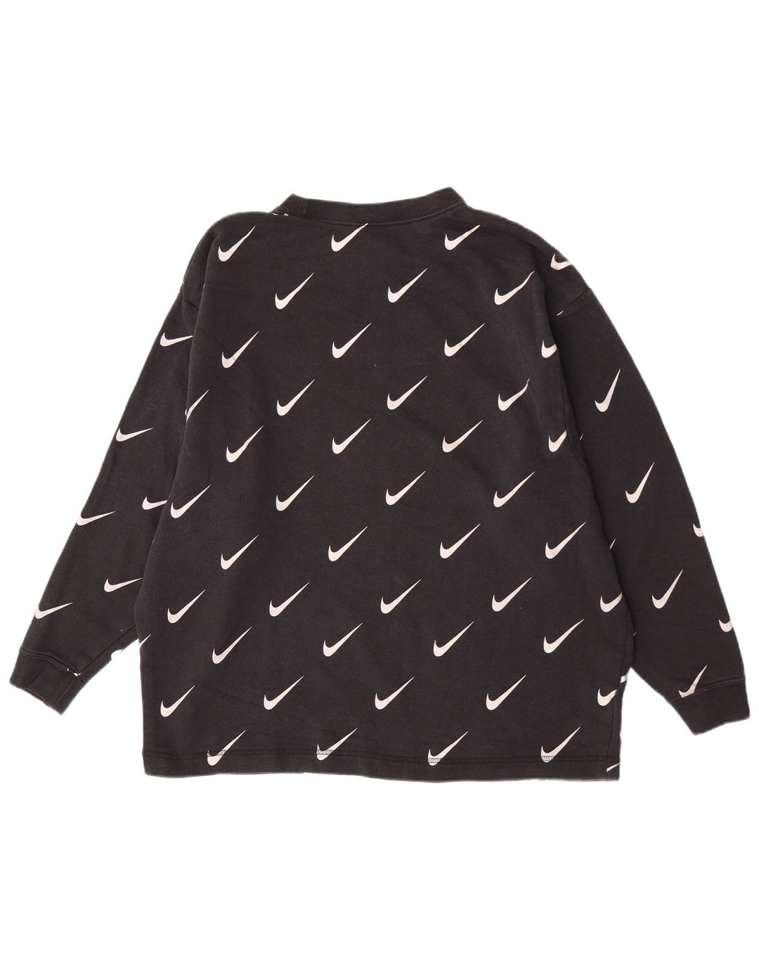 Nike Sweat-shirt graphique pour homme avec grand logo noir