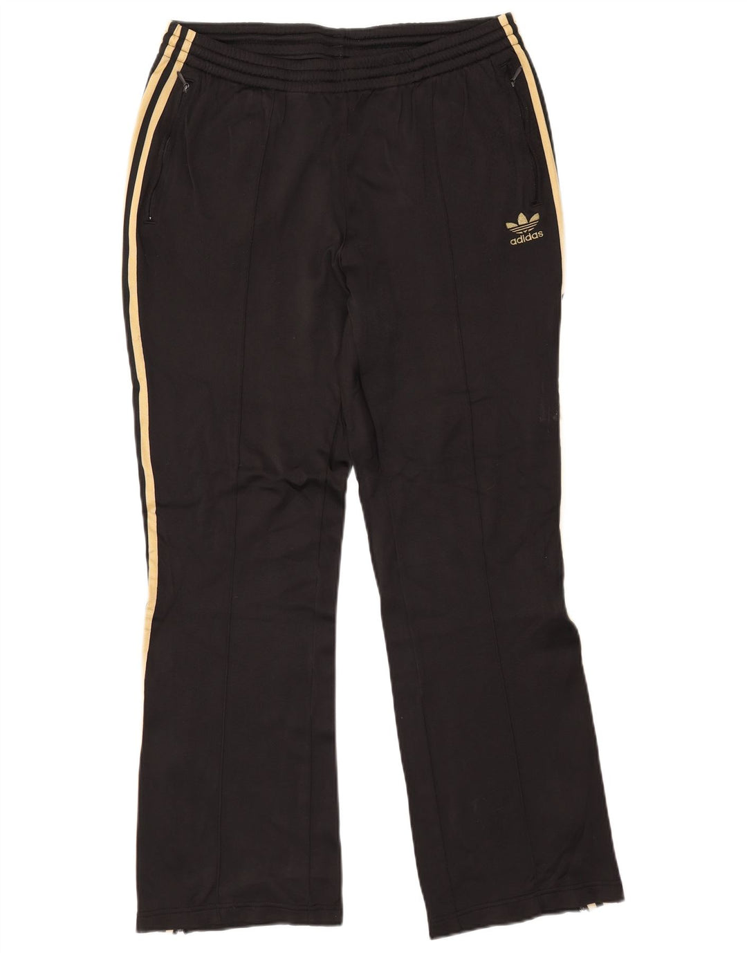ADIDAS Pantalon de survêtement pour femme UK 16 Large Black Nylon