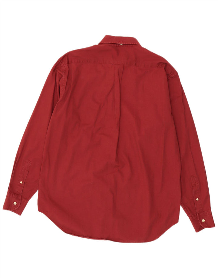 Brooksfield Chemise Homme Taille 39 Coton Marron Moyen