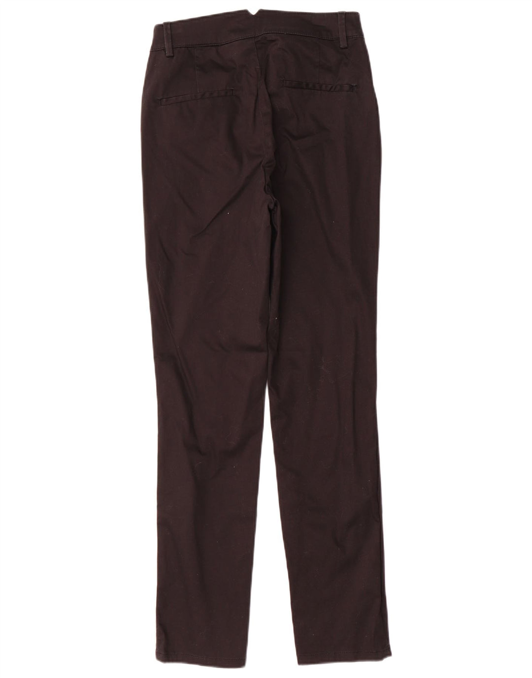 Massimo Dutti Pantalon Chino Slim Femme EU 38 Small W26 L29 Noir