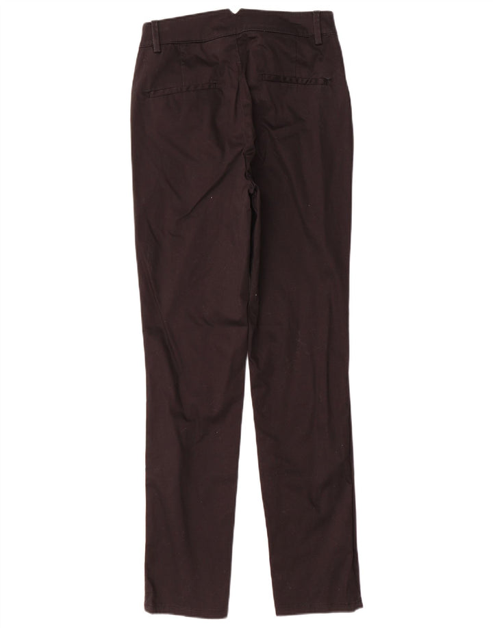 Massimo Dutti Pantalon Chino Slim Femme EU 38 Small W26 L29 Noir