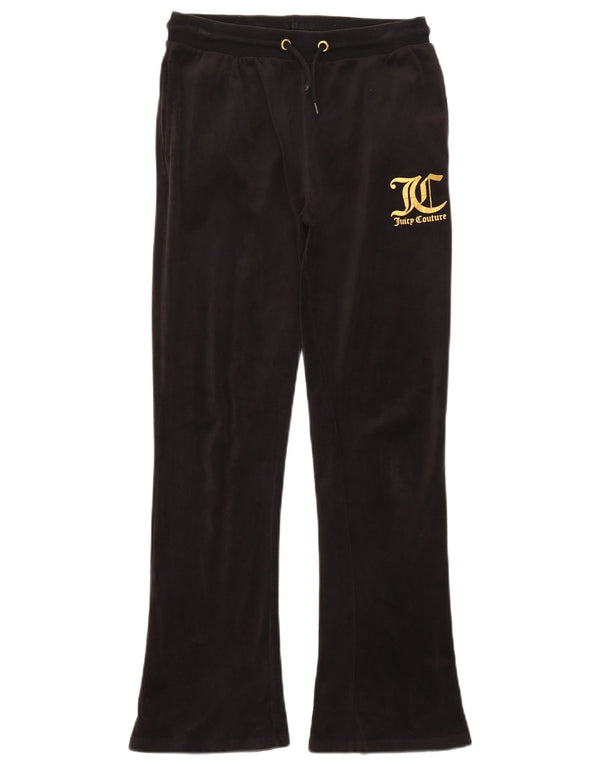 Juicy Couture Pantalon de Survêtement Graphique Fille 14-15 Ans Noir