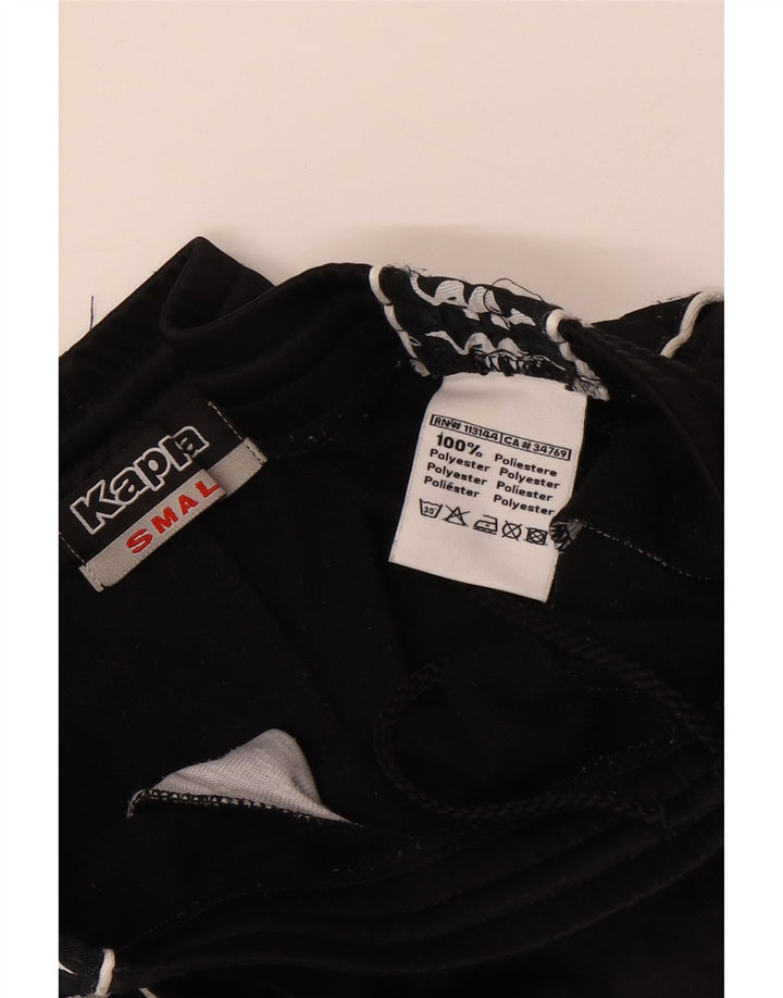 Kappa Pantalon de Survêtement Graphique Homme Petit Noir Polyester