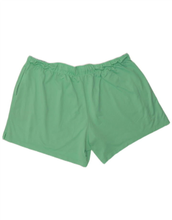 Nike Short de sport Dri Fit pour homme 2XL Vert Polyester