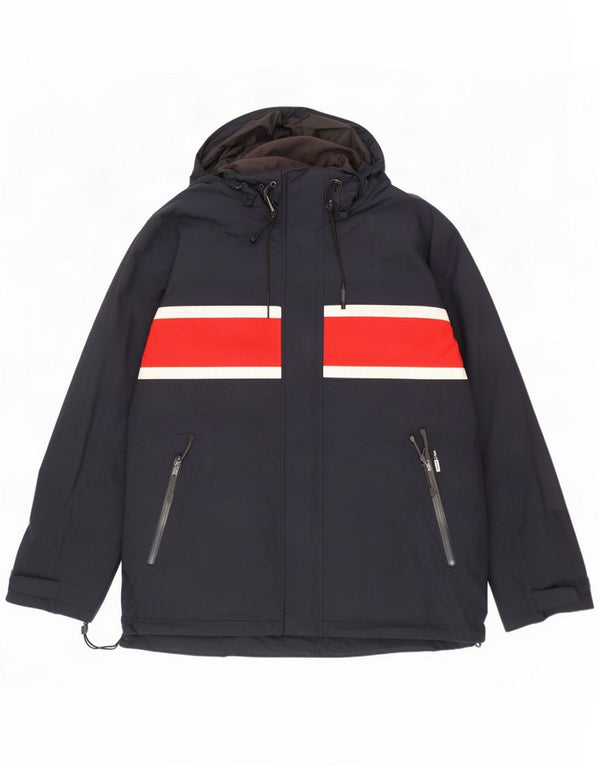 Helly Hansen Veste coupe-vent pour homme UK 40 Large Navy Blue Colourblock