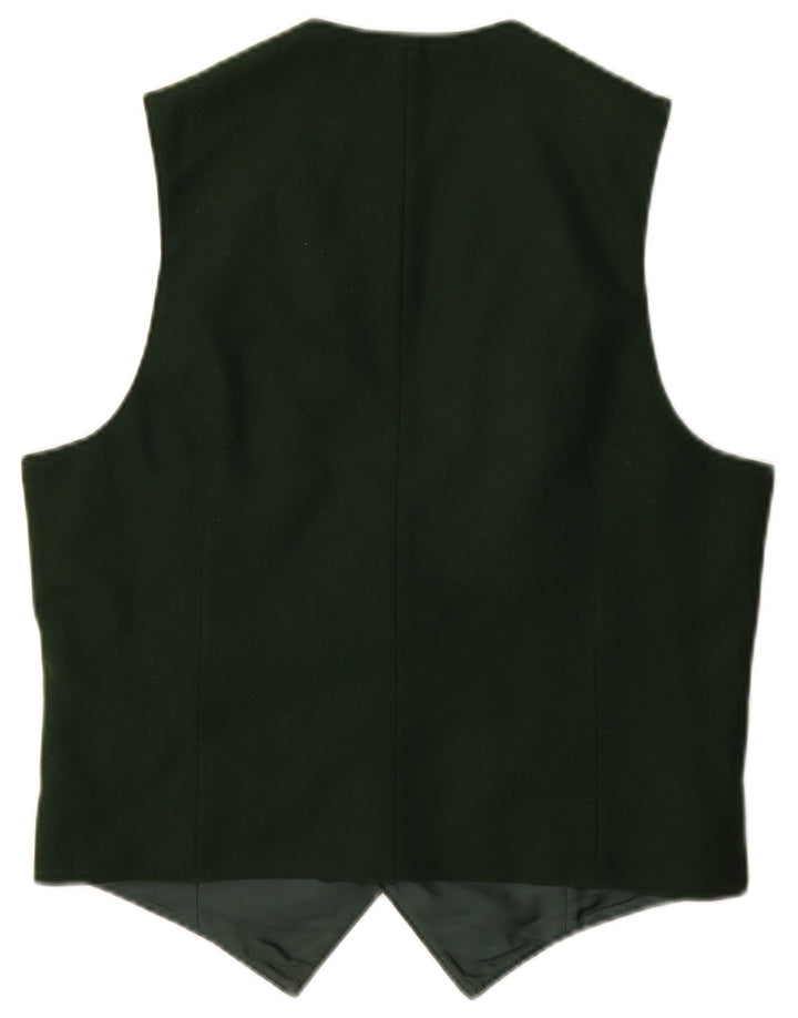 gilet graphique vintage pour hommes petit vert