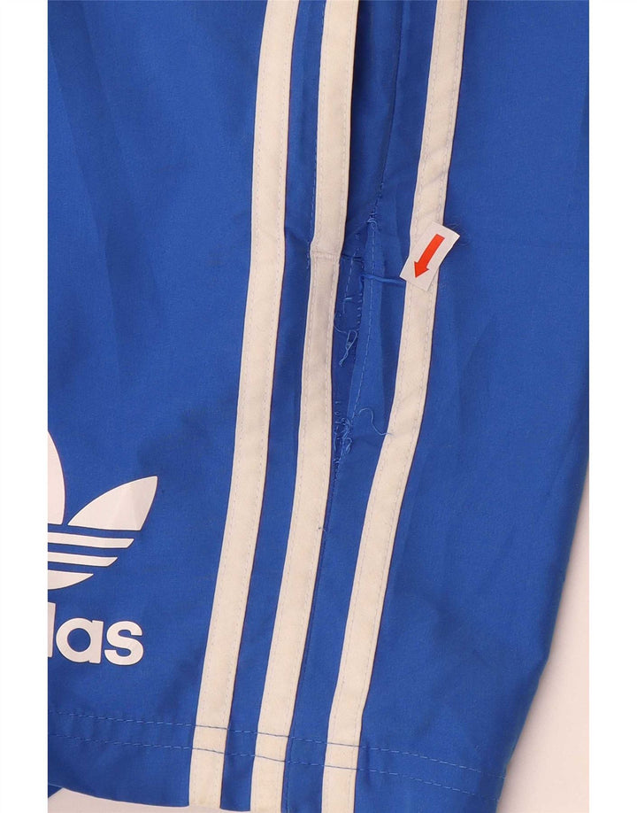 Adidas Short de sport pour homme XL Bleu Polyester