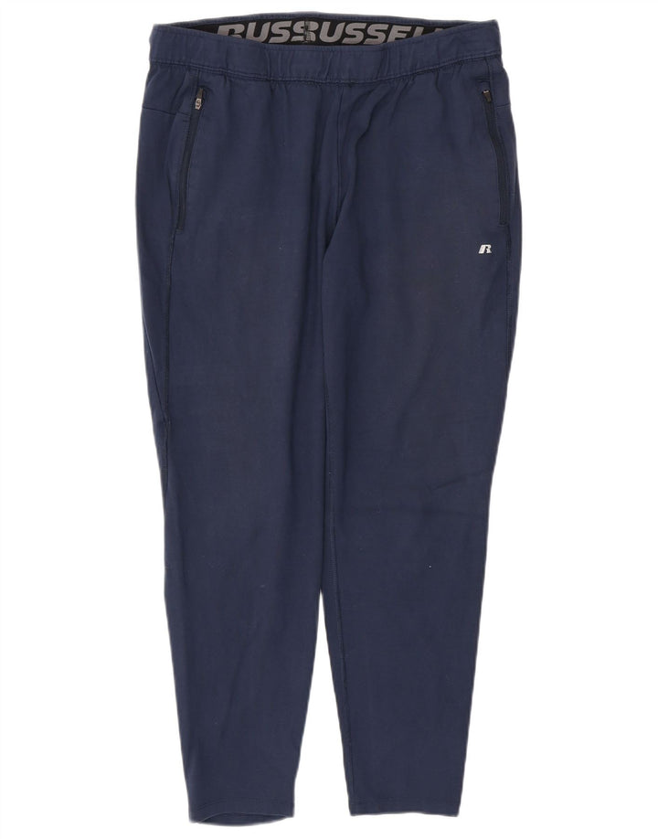 RUSSELL ATHLETIC Pantalon de Survêtement Homme Large Rayonne Bleu Marine