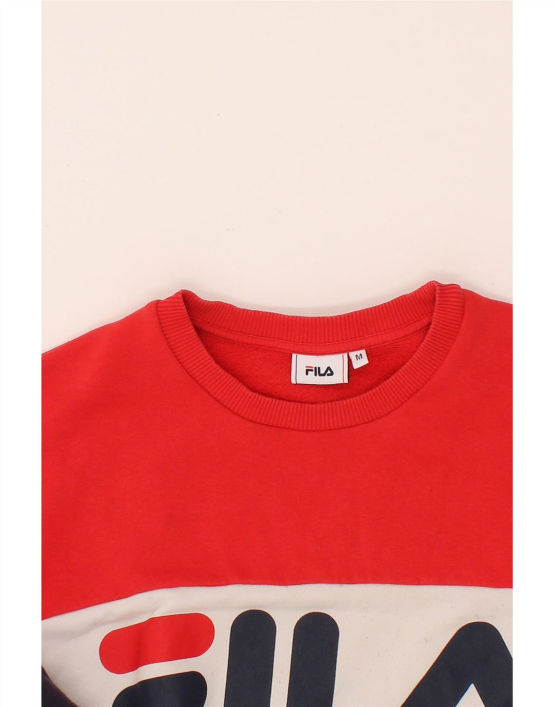 FILA Sweat-Shirt Graphique Homme Multicolore Colorblock