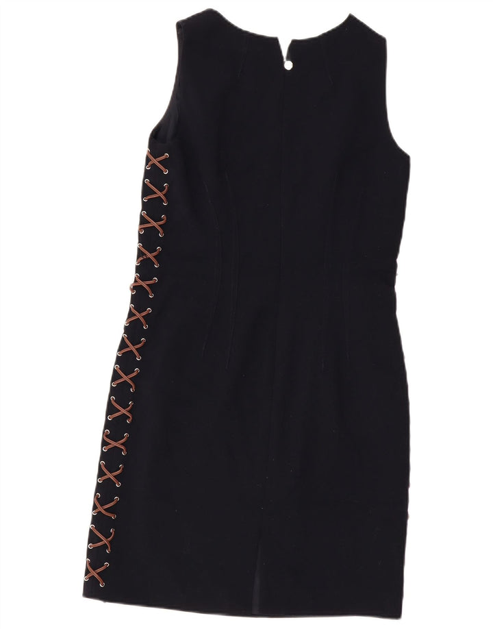 Michael Kors Robe moulante sans manches pour femme US 4 Small Bleu marine Polyester