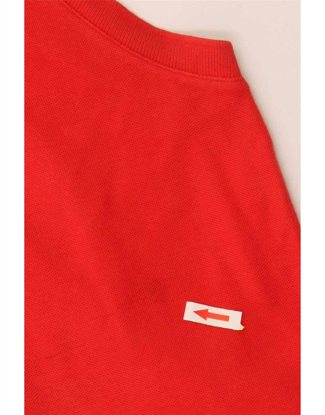 FILA Polo sans manches femme IT 46 Large Rouge Coton