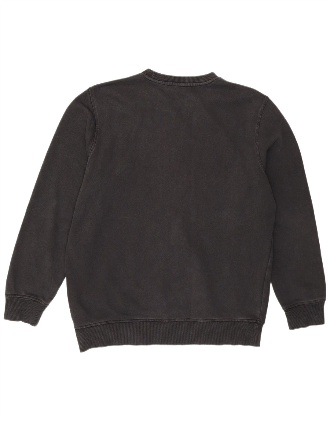 Reebok Sweat-shirt pour homme en coton noir Taille L