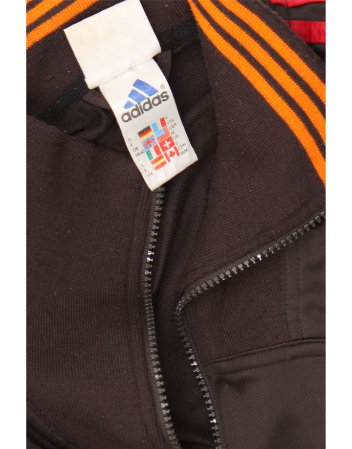 Adidas Veste de survêtement pour homme UK 38/40 Marron moyen Polyester