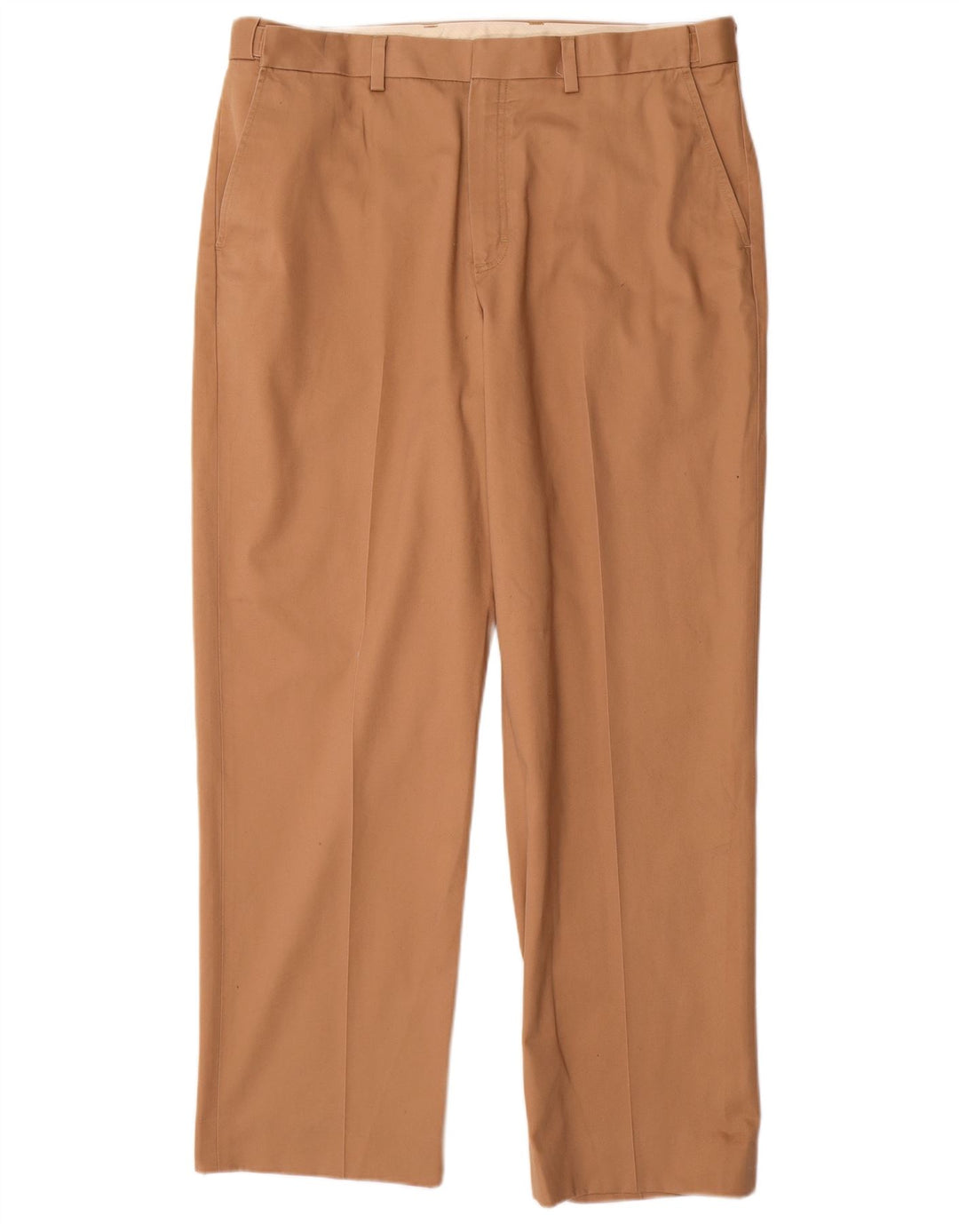 L.L.BEAN Pantalon Chino Droit Coupe Confort Homme W36 L31 Coton Beige