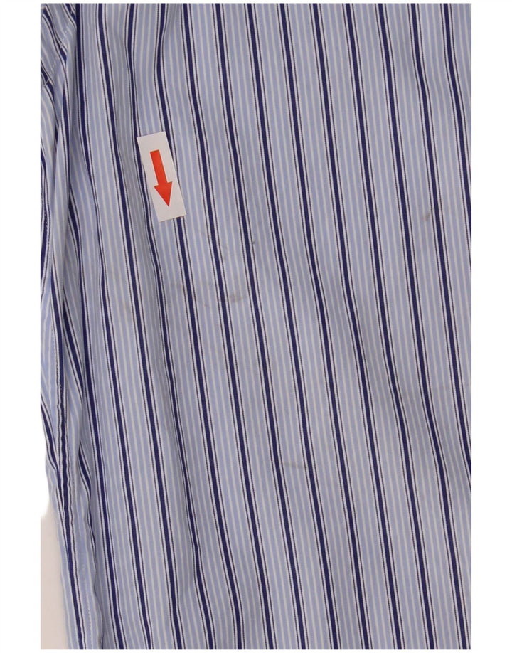 Polo Ralph Lauren Chemise Homme Bleu Moyen Rayé Coton