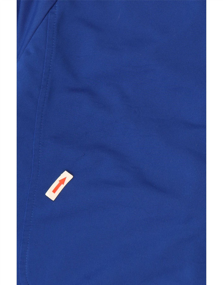 Adidas Veste de survêtement pour homme en polyester color block bleu moyen