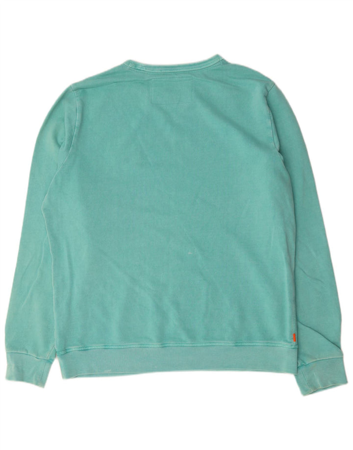 Superdry Sweat-shirt pour homme en coton vert 3XL