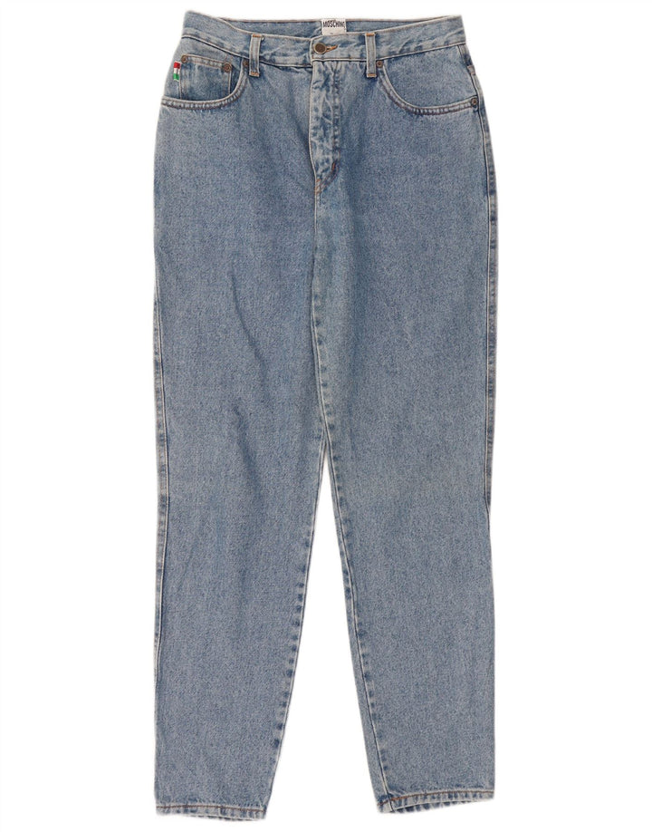 Moschino Jean Fuselé Femme W28 L30 Bleu